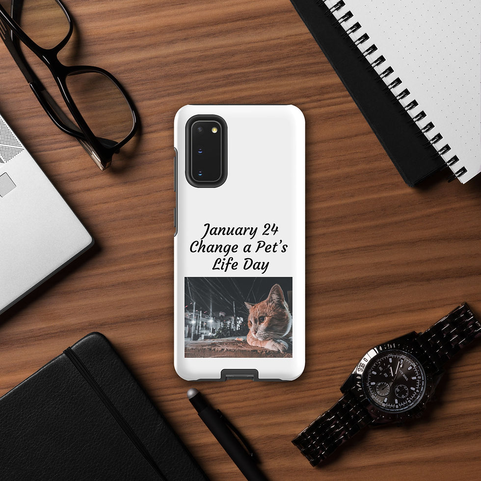 Thumbnail: Tough case for Samsung® January 24 Change a Pet’s Life Day