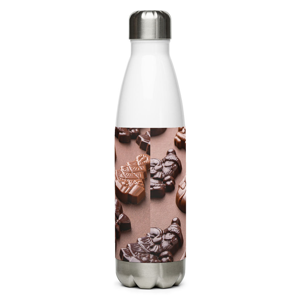 Thumbnail: Stainless steel water bottle July 28 National Milk Chocolate Day