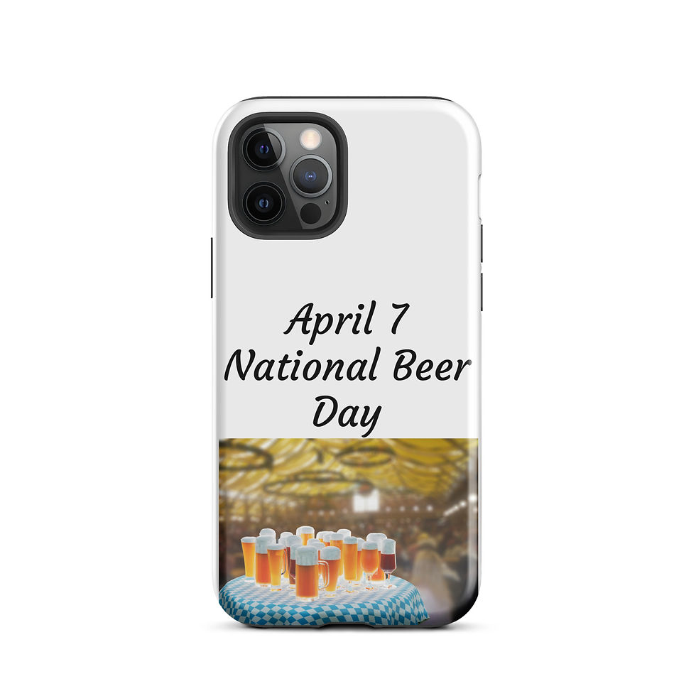 Thumbnail: Tough Case for iPhone® April 7 National Beer Day