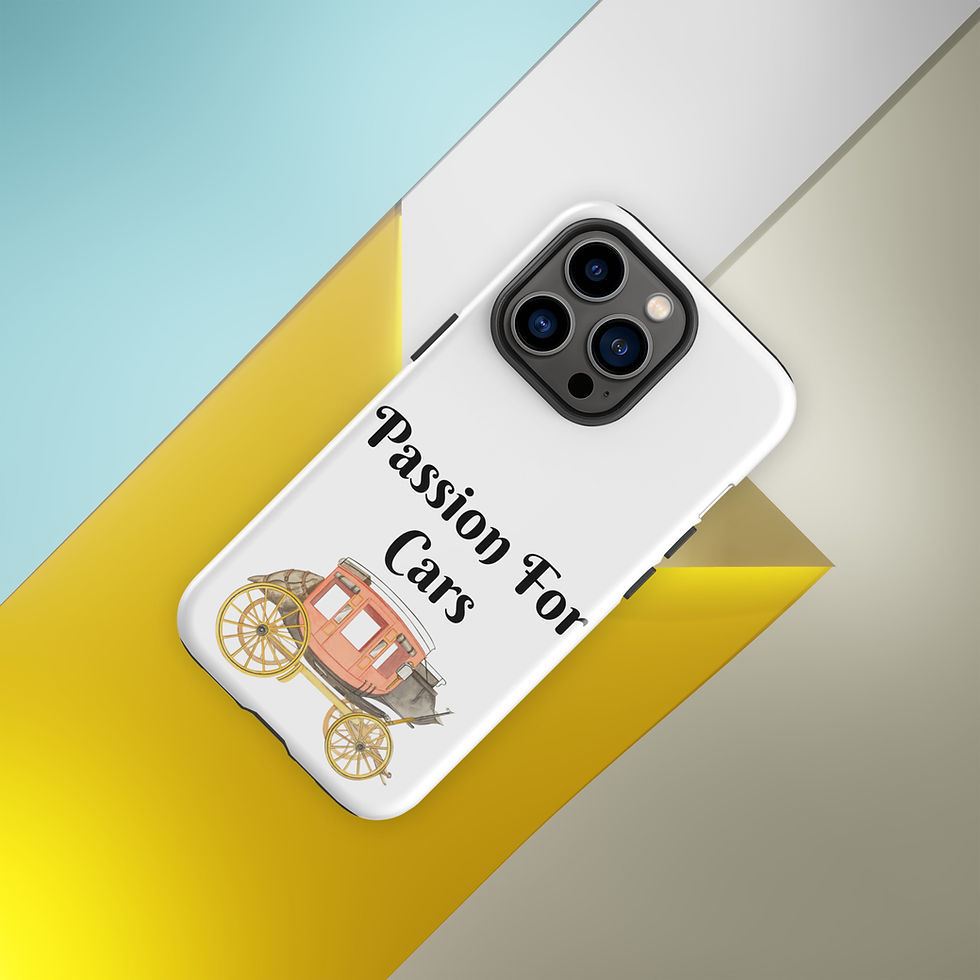 Thumbnail: Tough Case for iPhone® Passion for Cars