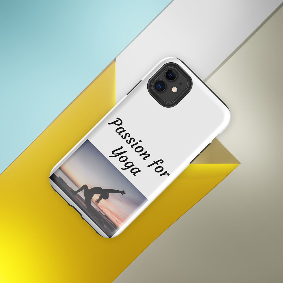 Thumbnail: Tough Case for iPhone® Passion for Yoga