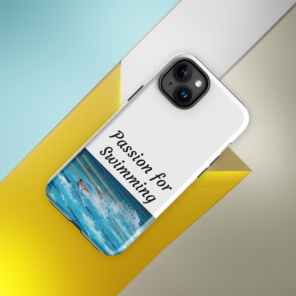 Thumbnail: Tough Case for iPhone® Passion for Swimming