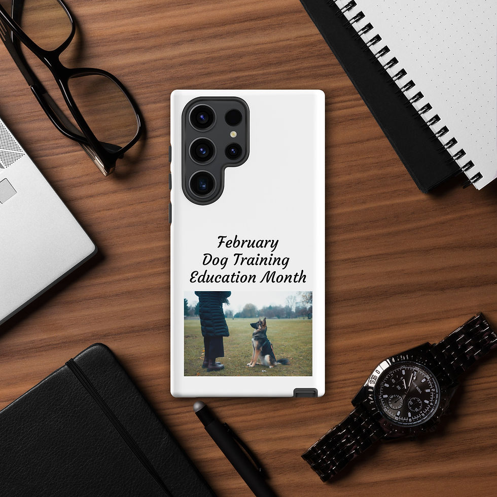 Thumbnail: Tough case for Samsung® February Dog Training Education Month