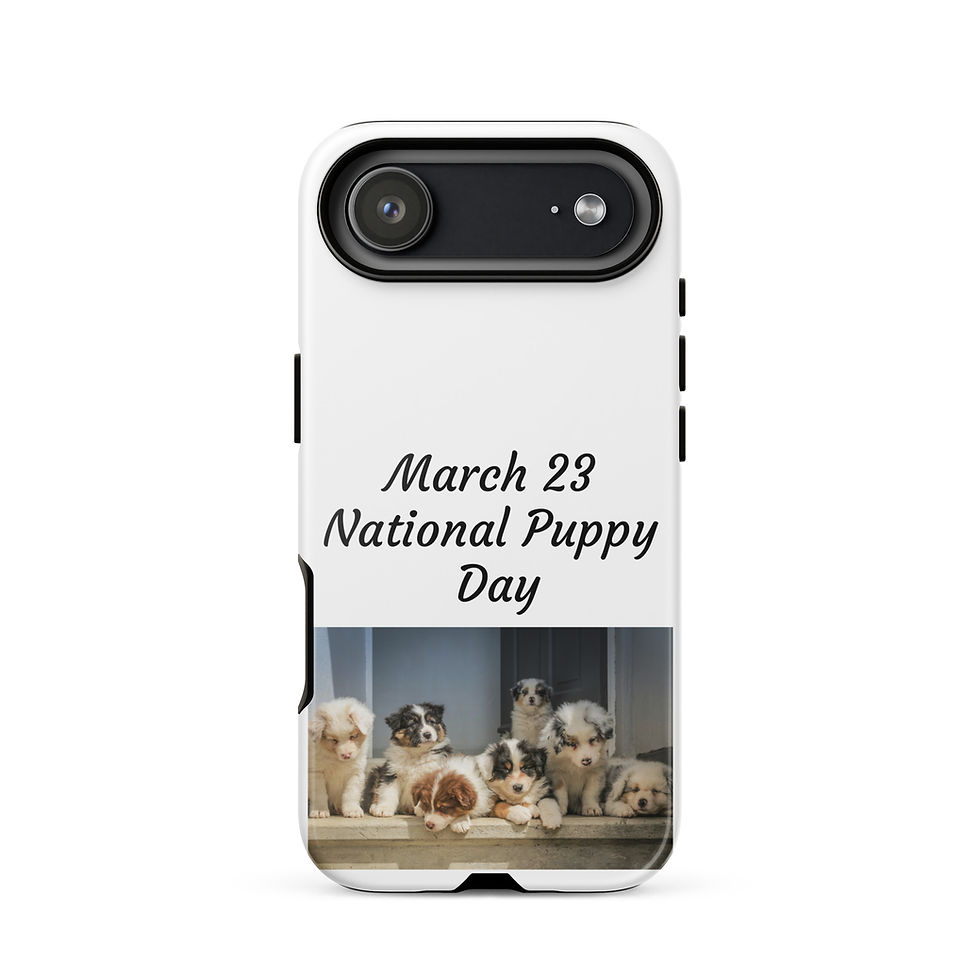 Thumbnail: Tough Case for iPhone® March 23 National Puppy Day