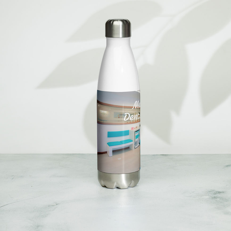 Thumbnail: Stainless steel water bottle March 6 Dentist's Day