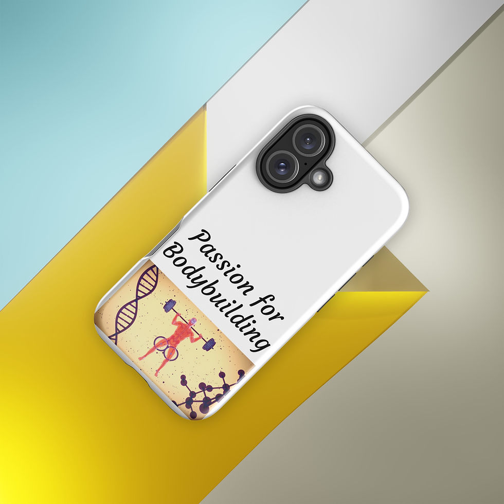 Thumbnail: Tough Case for iPhone® Passion for Bodybuilding