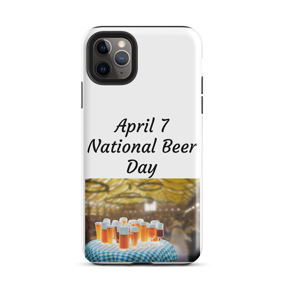 Thumbnail: Tough Case for iPhone® April 7 National Beer Day