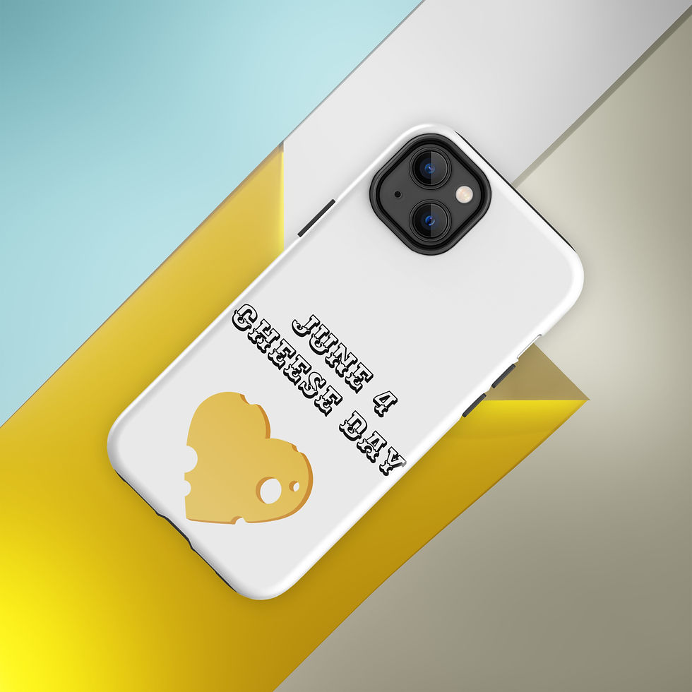 Thumbnail: Tough Case for iPhone June 4 Cheese Day