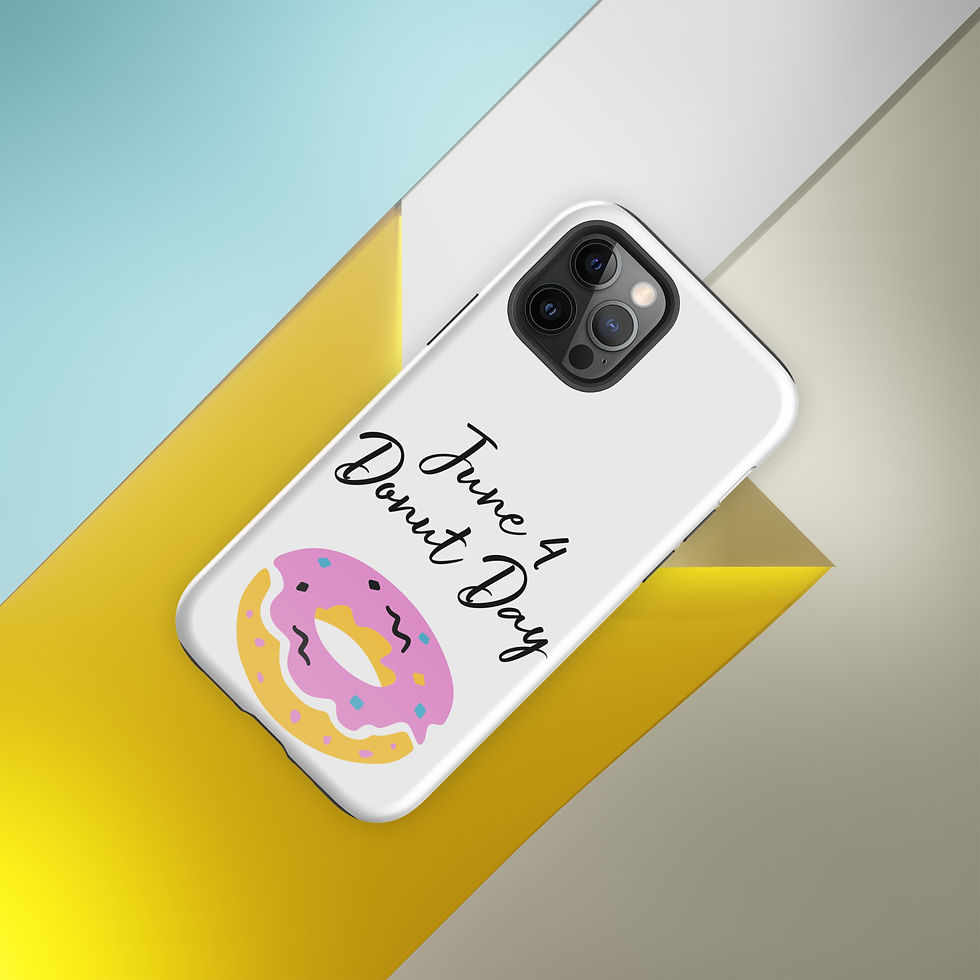 Thumbnail: Tough Case for iPhone® June9 Donut Day