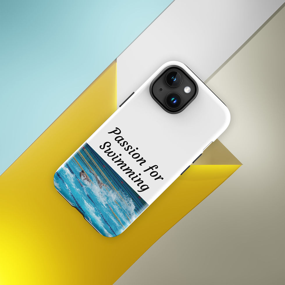 Thumbnail: Tough Case for iPhone® Passion for Swimming