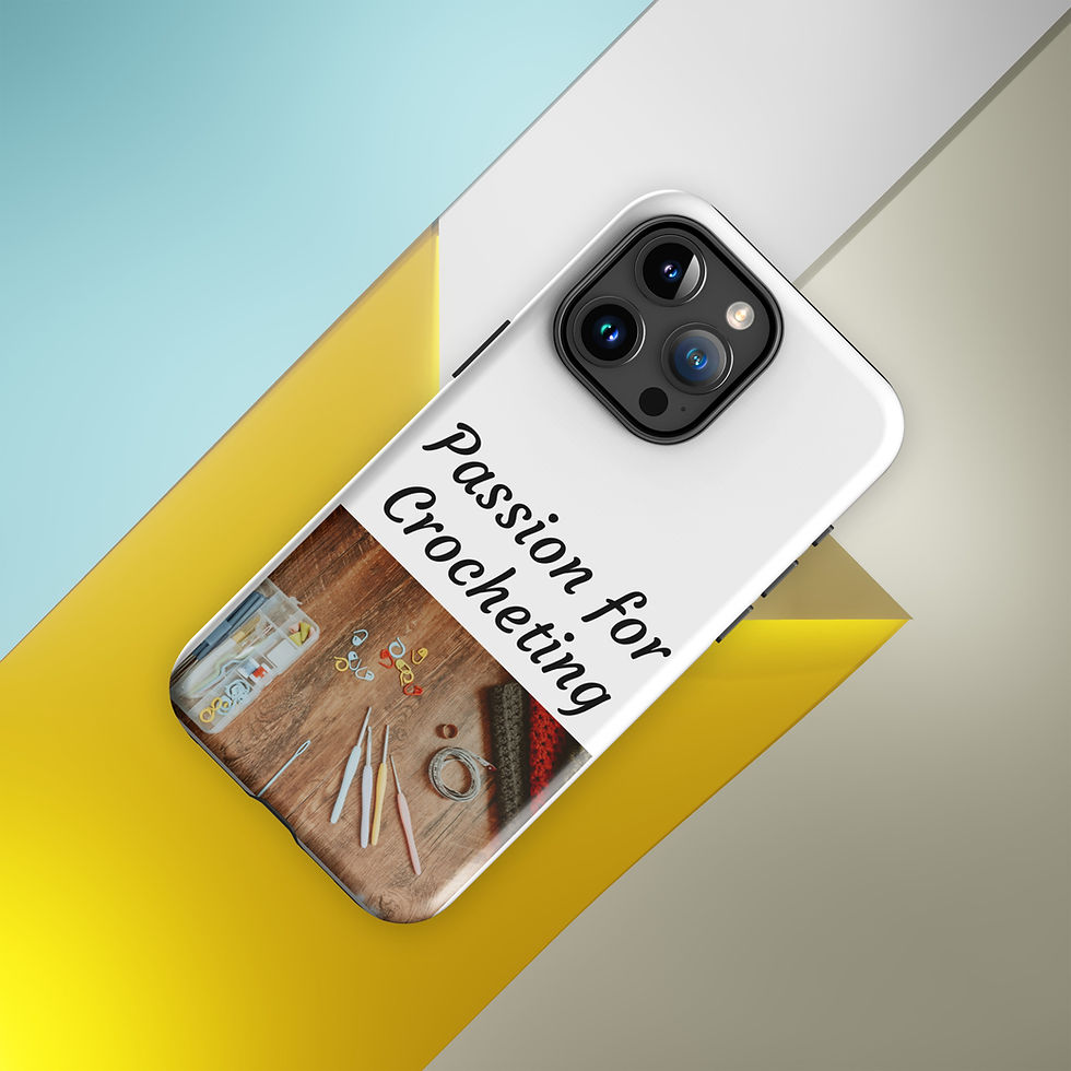 Thumbnail: Tough Case for iPhone® Passion for Crocheting