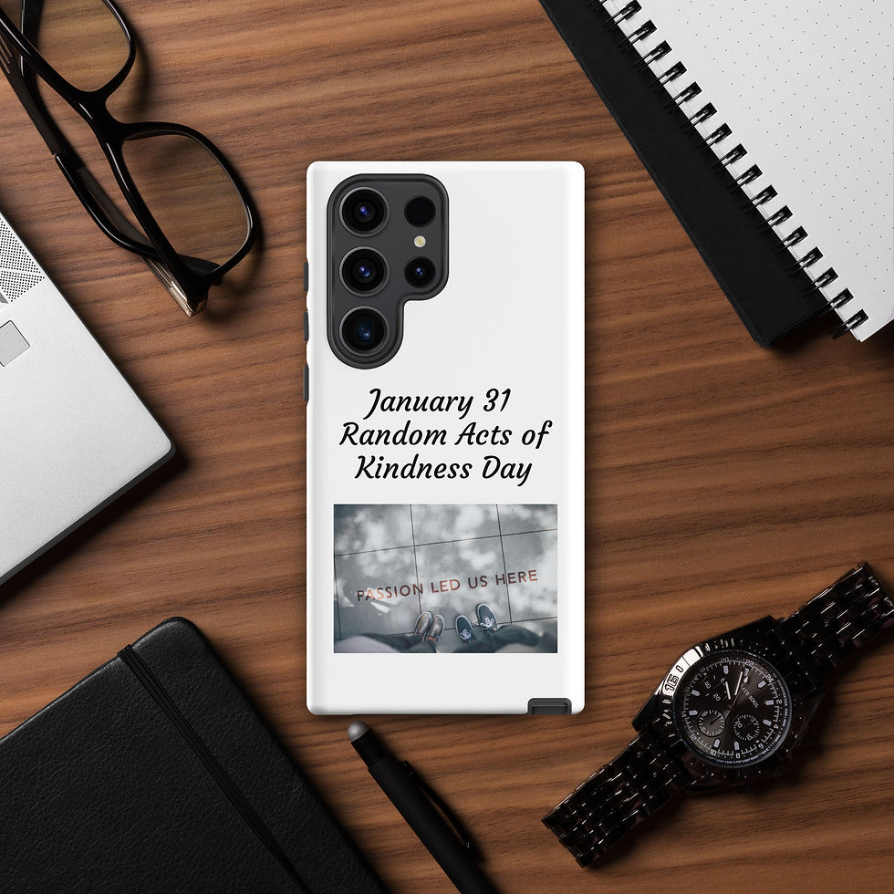 Thumbnail: Tough case for Samsung® January 31 Random Acts of Kindness Day