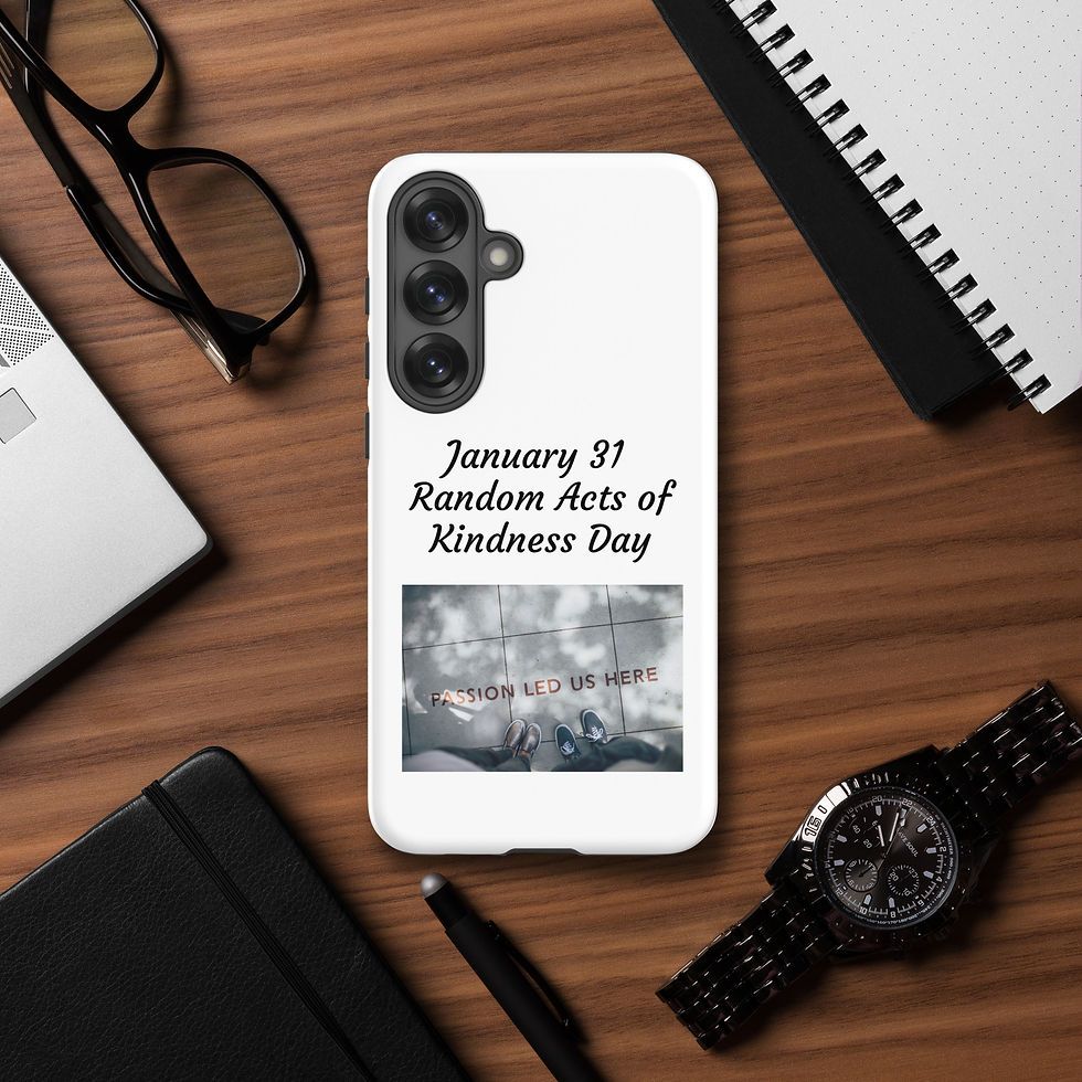 Thumbnail: Tough case for Samsung® January 31 Random Acts of Kindness Day