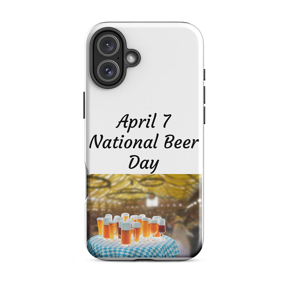 Thumbnail: Tough Case for iPhone® April 7 National Beer Day
