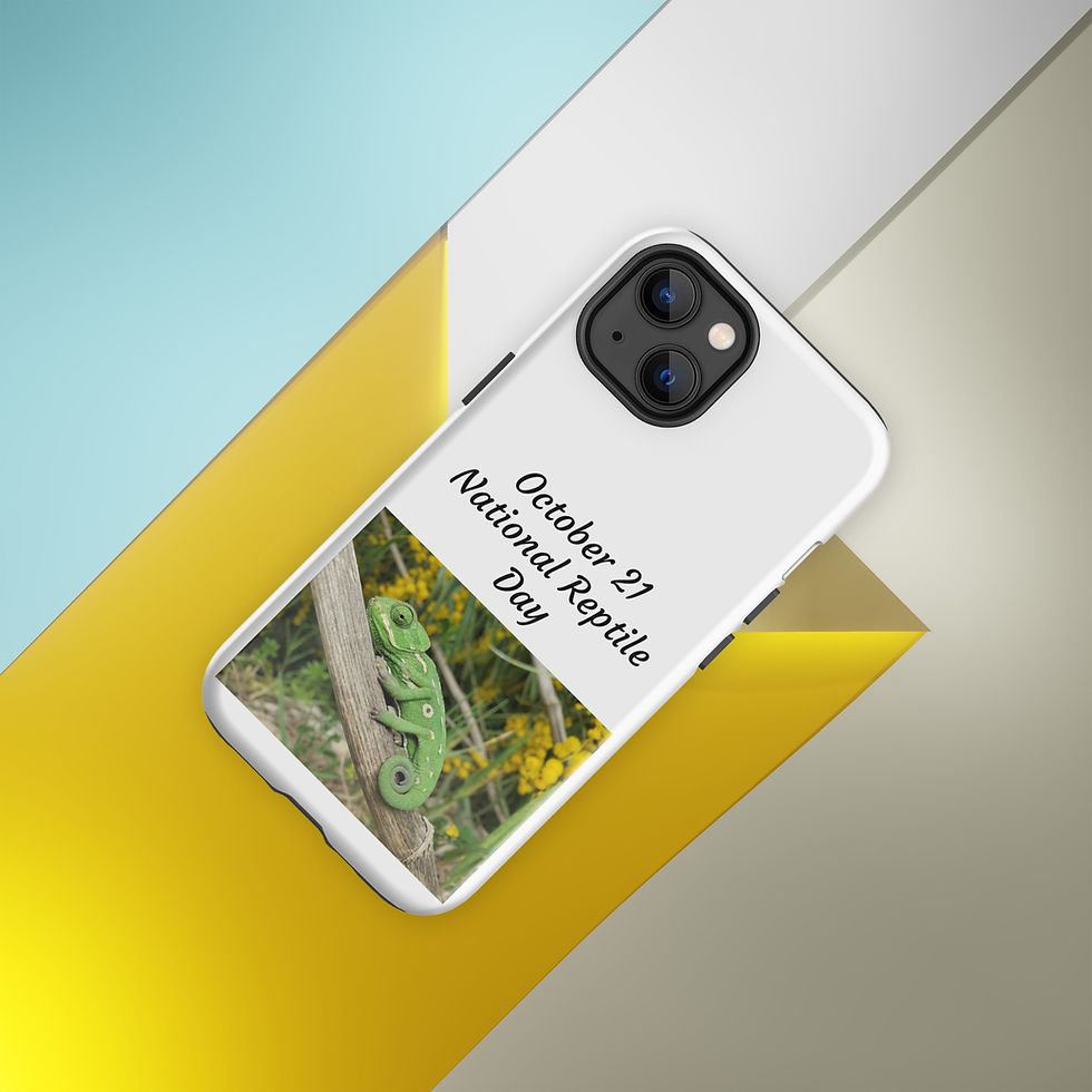 Thumbnail: Tough Case for iPhone® October 21 National Reptile Day