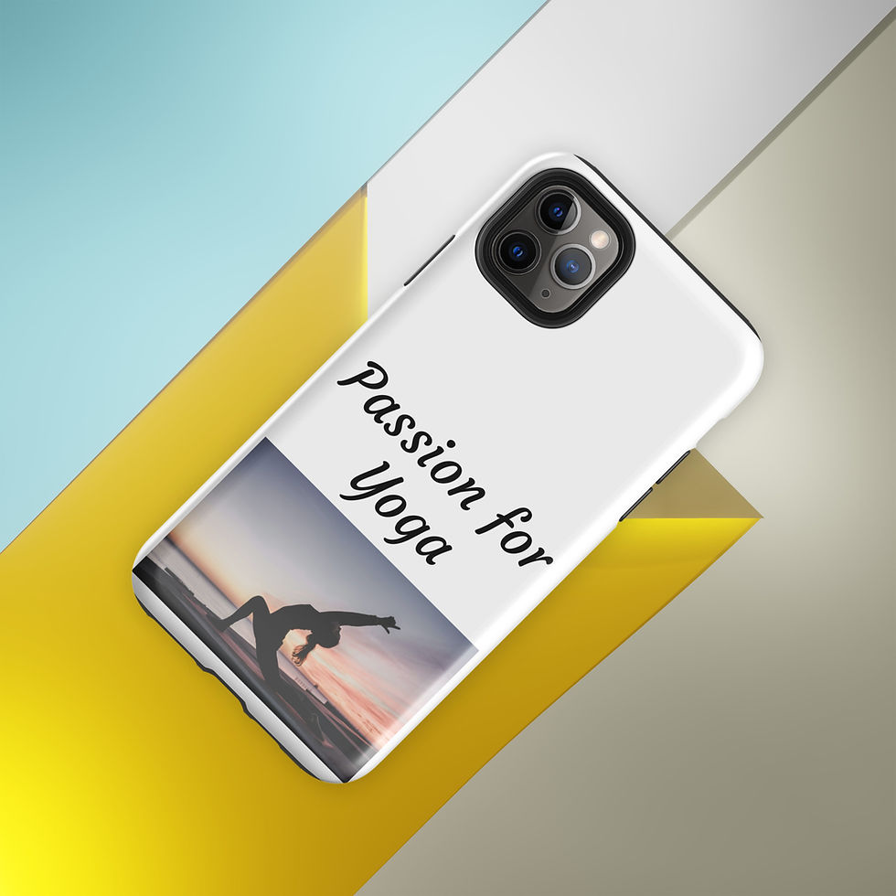 Thumbnail: Tough Case for iPhone® Passion for Yoga