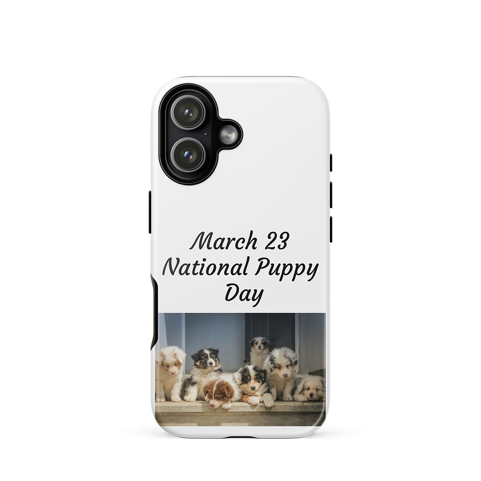 Thumbnail: Tough Case for iPhone® March 23 National Puppy Day