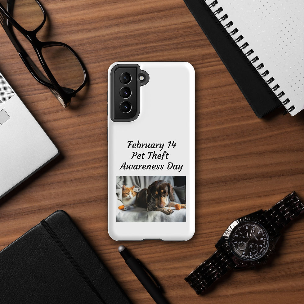 Thumbnail: Tough case for Samsung® February 14 Pet Theft Awareness Day