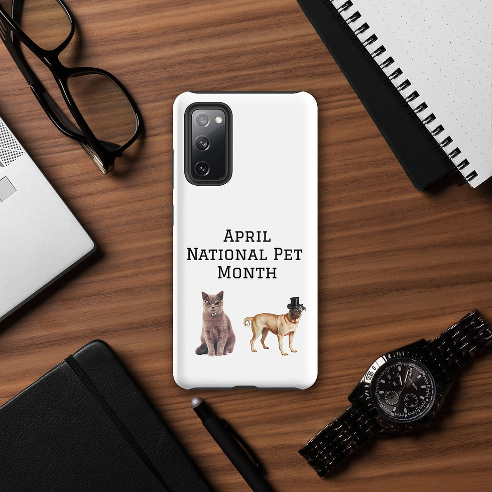 Thumbnail: Tough case for Samsung® April National Pet Month