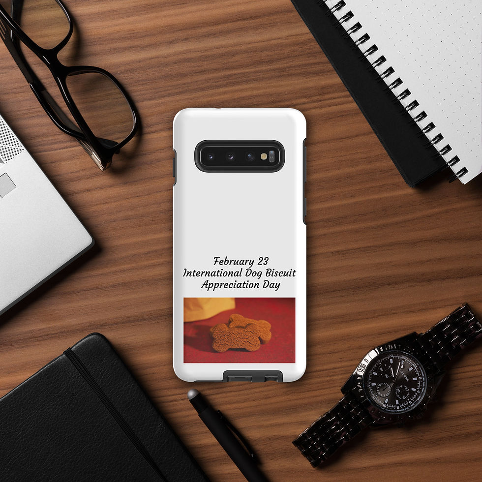 Thumbnail: Tough case for Samsung® February 23 International Dog Biscuit Appreciation Day