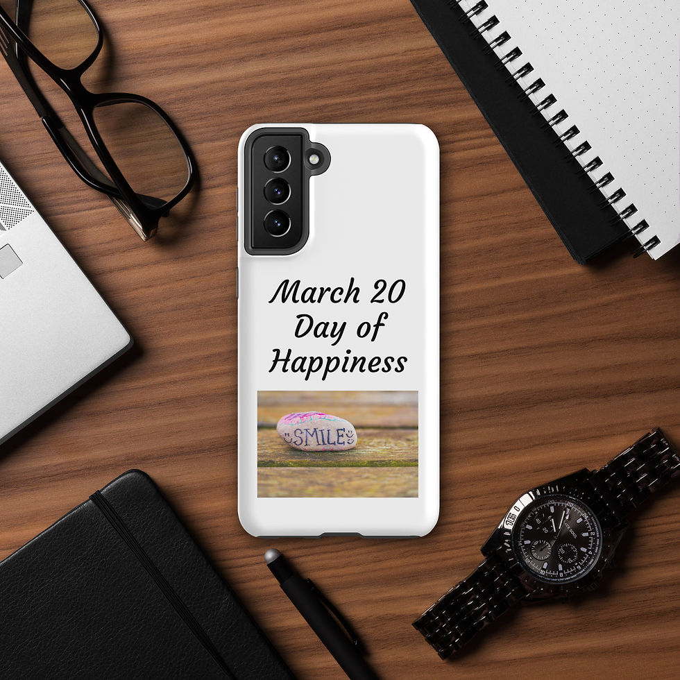 Thumbnail: Tough case for Samsung® March 20 Day of Happiness