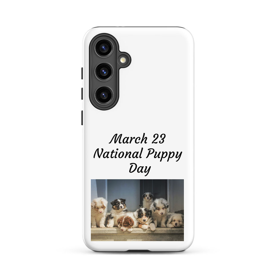 Thumbnail: Tough case for Samsung® March 23 National Puppy Day