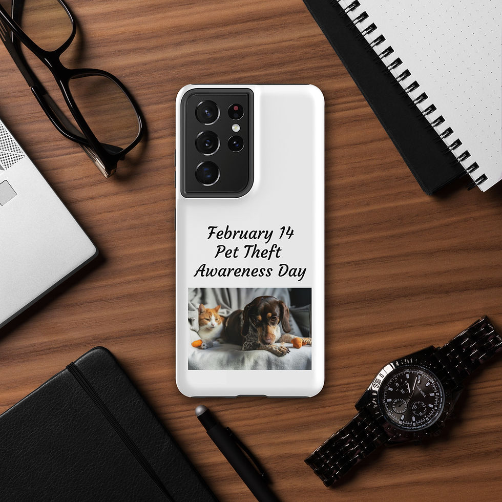 Thumbnail: Tough case for Samsung® February 14 Pet Theft Awareness Day