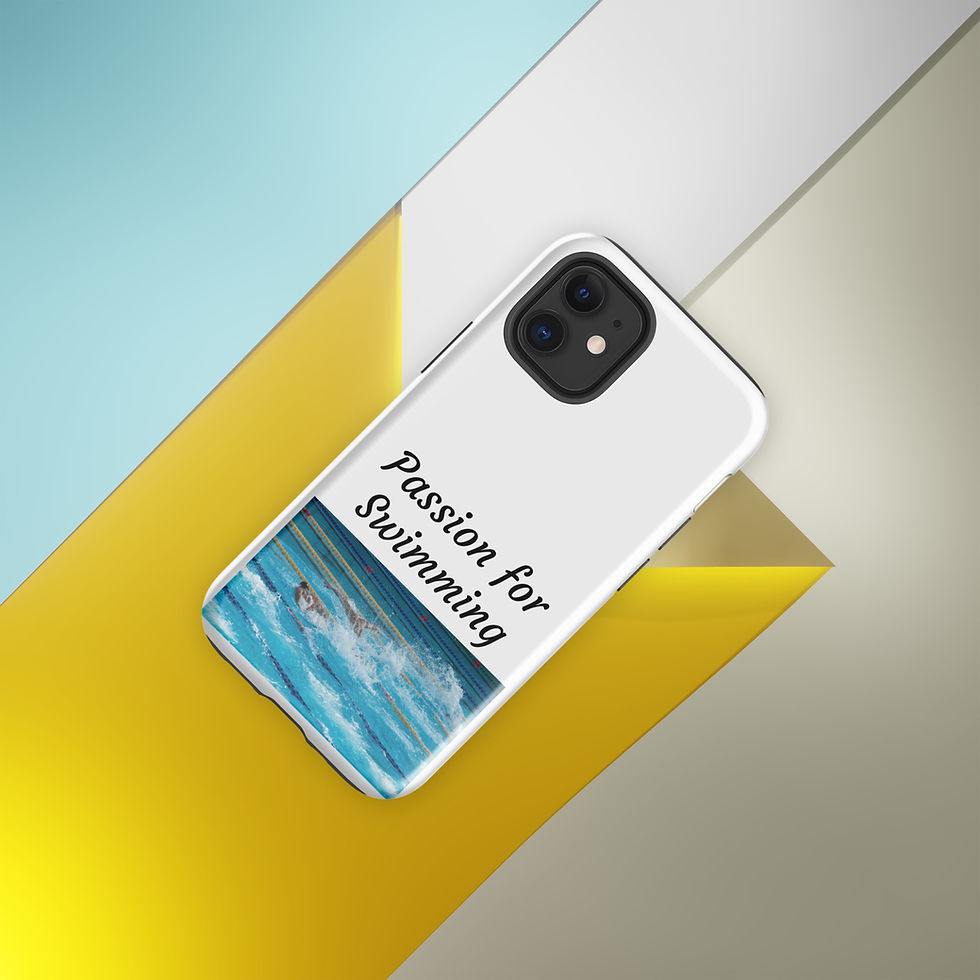 Thumbnail: Tough Case for iPhone® Passion for Swimming