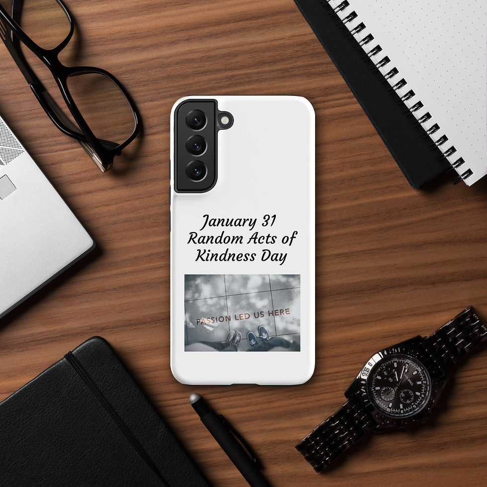 Thumbnail: Tough case for Samsung® January 31 Random Acts of Kindness Day