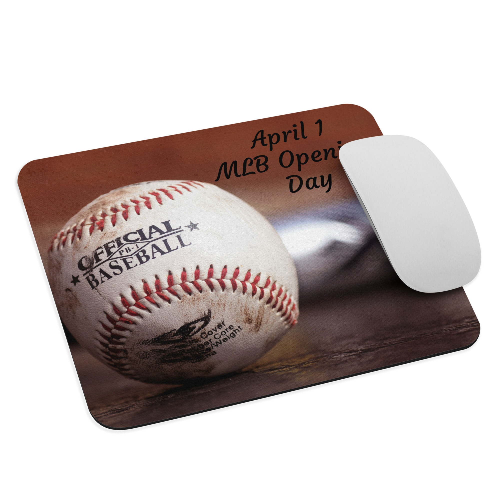 Mouse pad April 1 MLB Opening Day