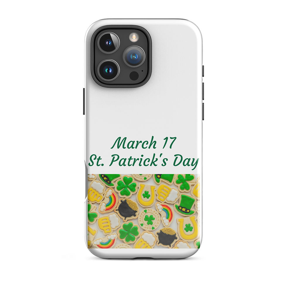 Thumbnail: Tough Case for iPhone® March 17 St. Patrick's Day