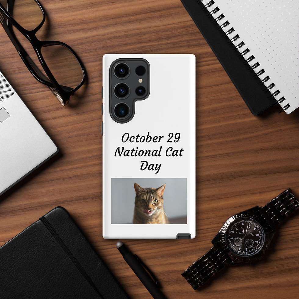 Thumbnail: Tough case for Samsung® October 29 National Cat Day