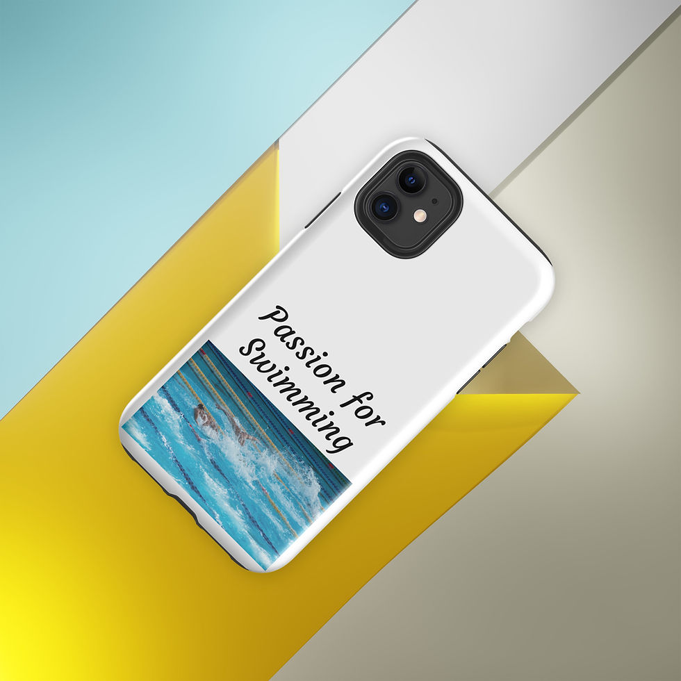 Thumbnail: Tough Case for iPhone® Passion for Swimming