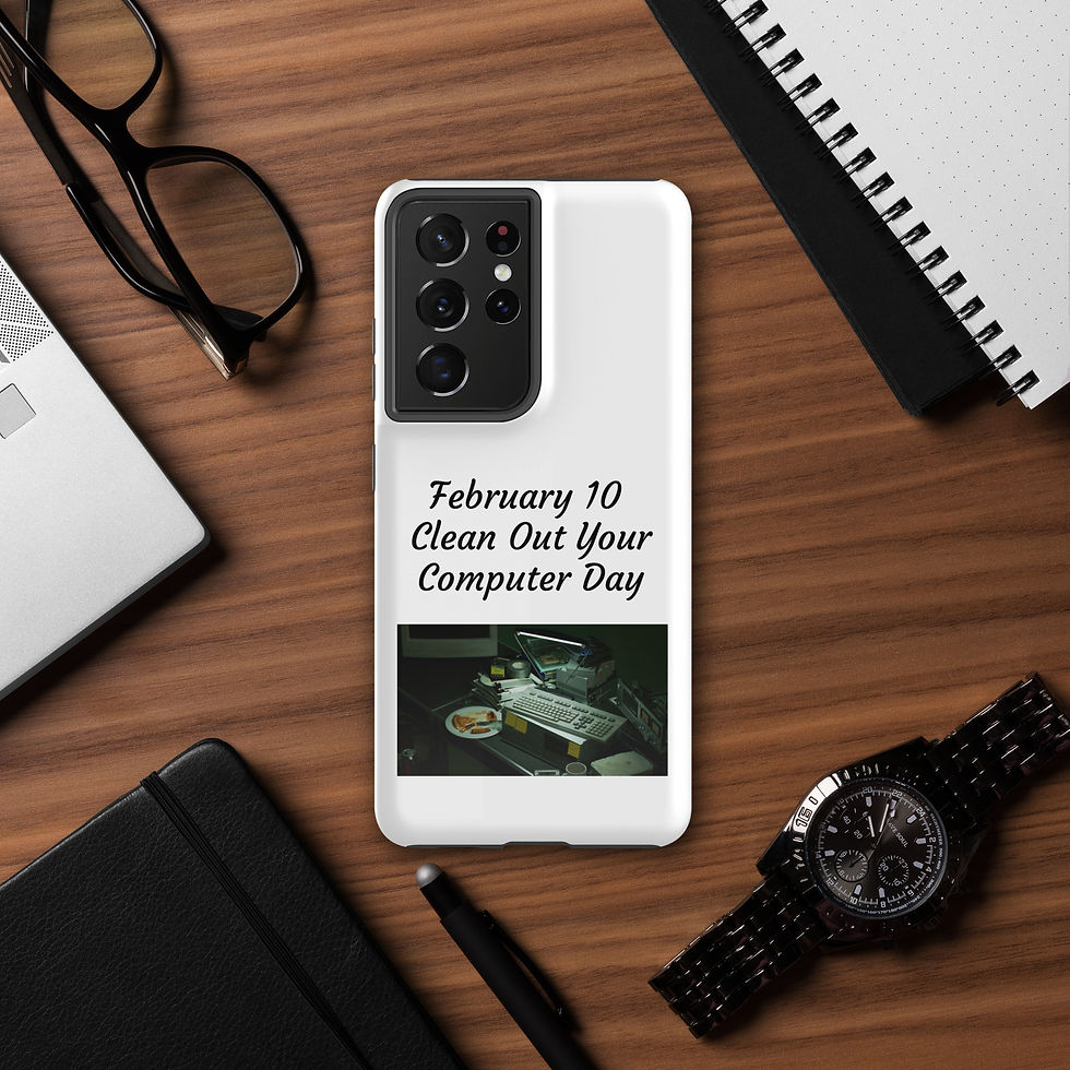 Thumbnail: Tough case for Samsung® February 10 Clean Out Your Computer Day