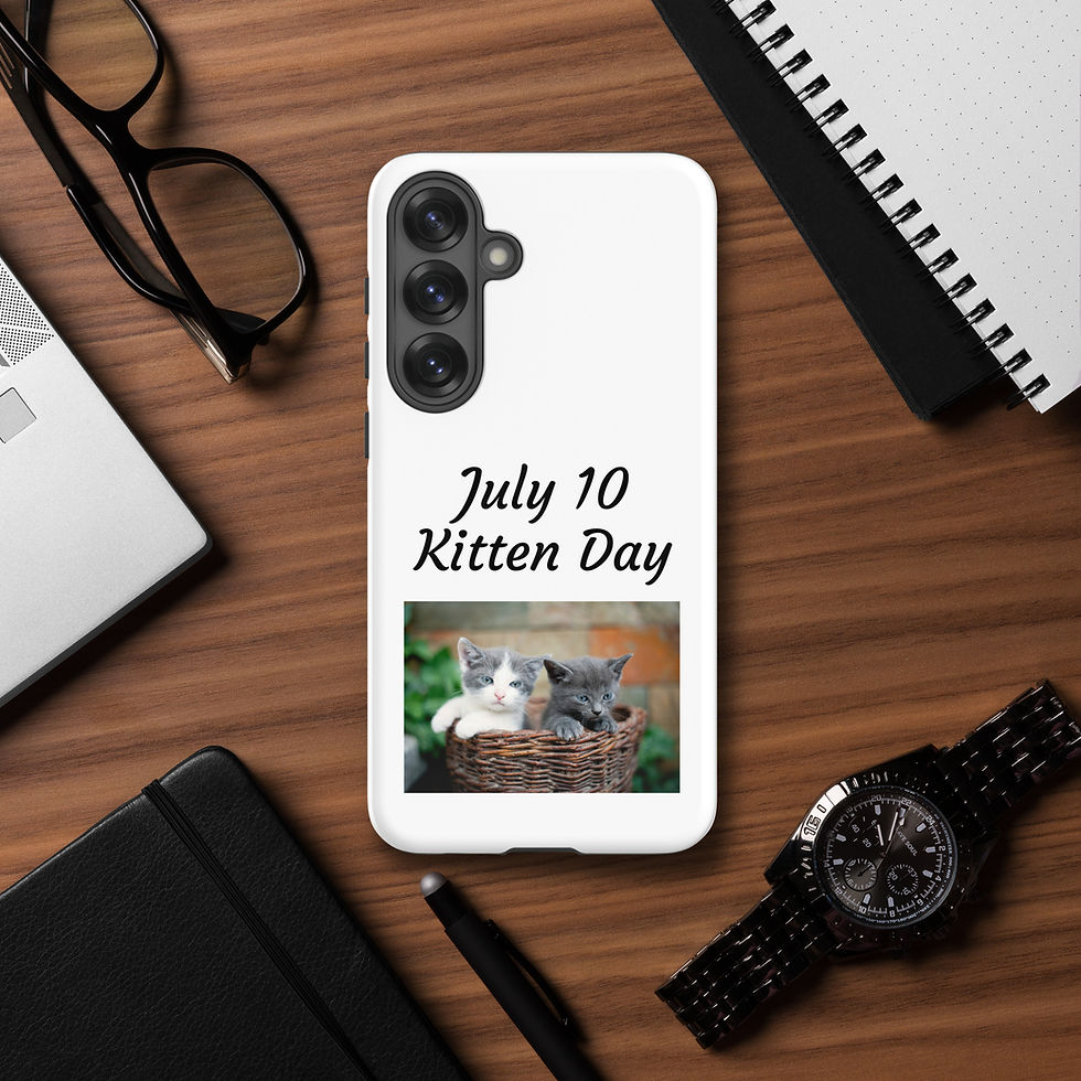 Thumbnail: Tough case for Samsung® July 10 Kitten Day