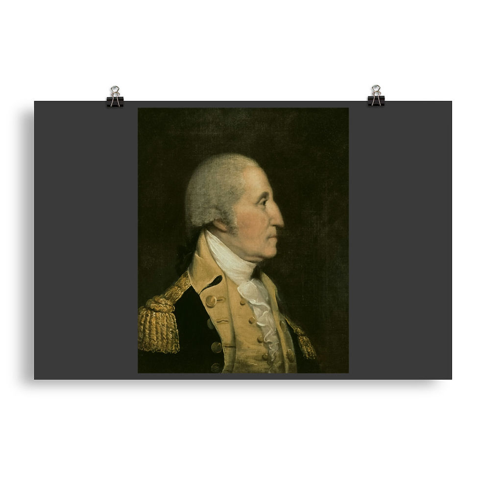 Thumbnail: Poster February 22 George Washington's Birthday