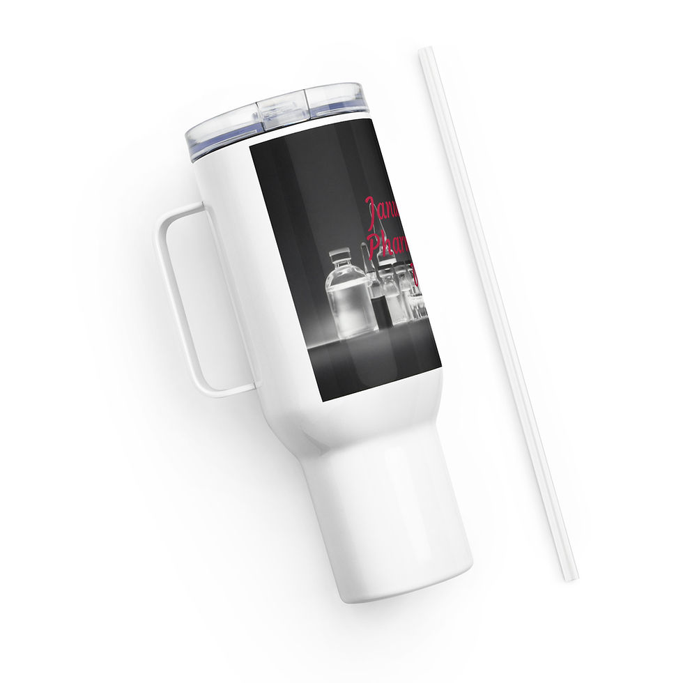 Thumbnail: Travel mug with a handle January12 Pharmacist's Day