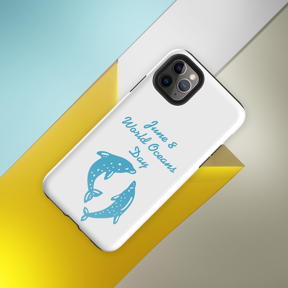 Thumbnail: Tough Case for iPhone® June 8 World Oceans Day