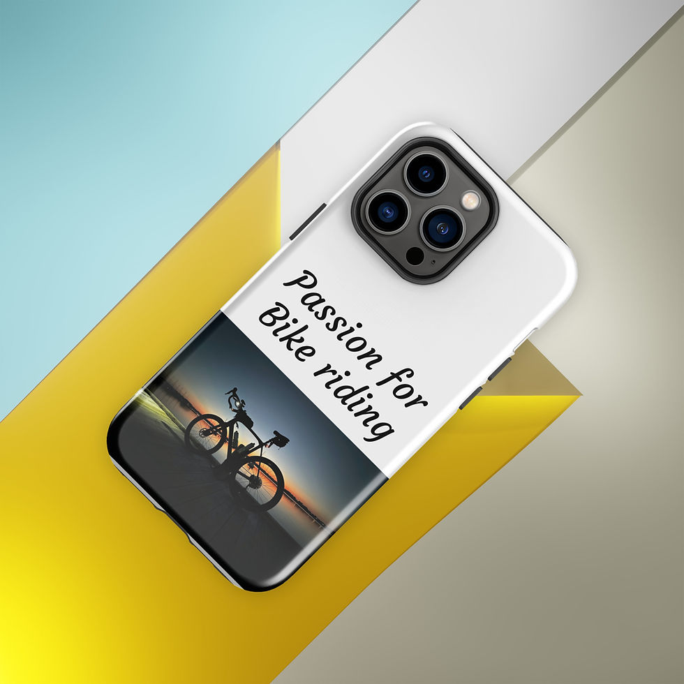 Thumbnail: Tough Case for iPhone® Passion for Bike Riding