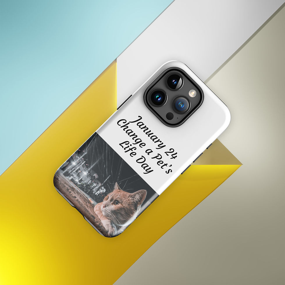 Thumbnail: Tough Case for iPhone® January 24 Change a Pet’s Life Day