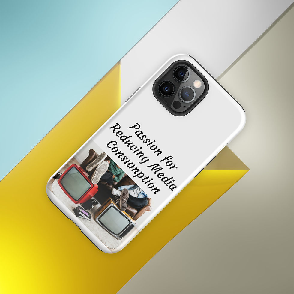Thumbnail: Tough Case for iPhone® Passion for Reducing Media Consumption