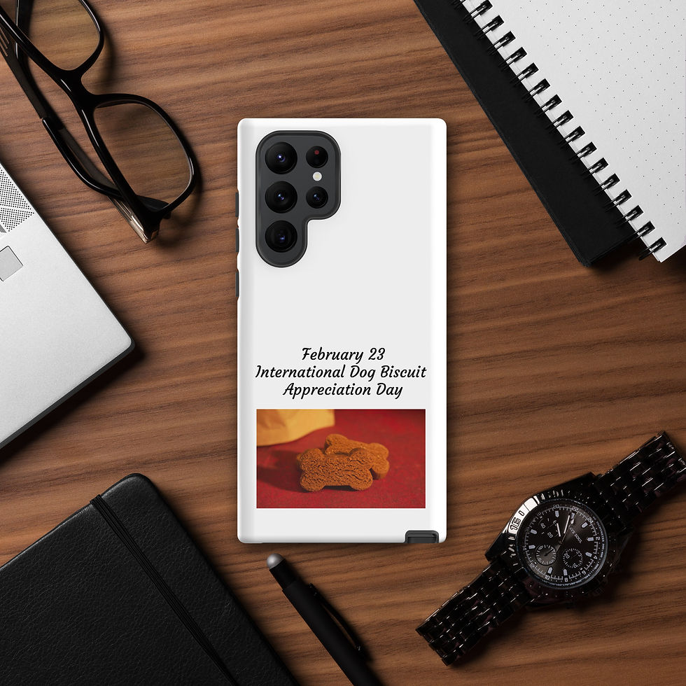 Thumbnail: Tough case for Samsung® February 23 International Dog Biscuit Appreciation Day