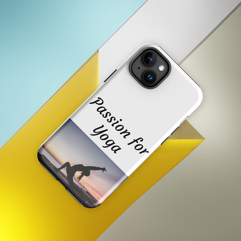 Thumbnail: Tough Case for iPhone® Passion for Yoga