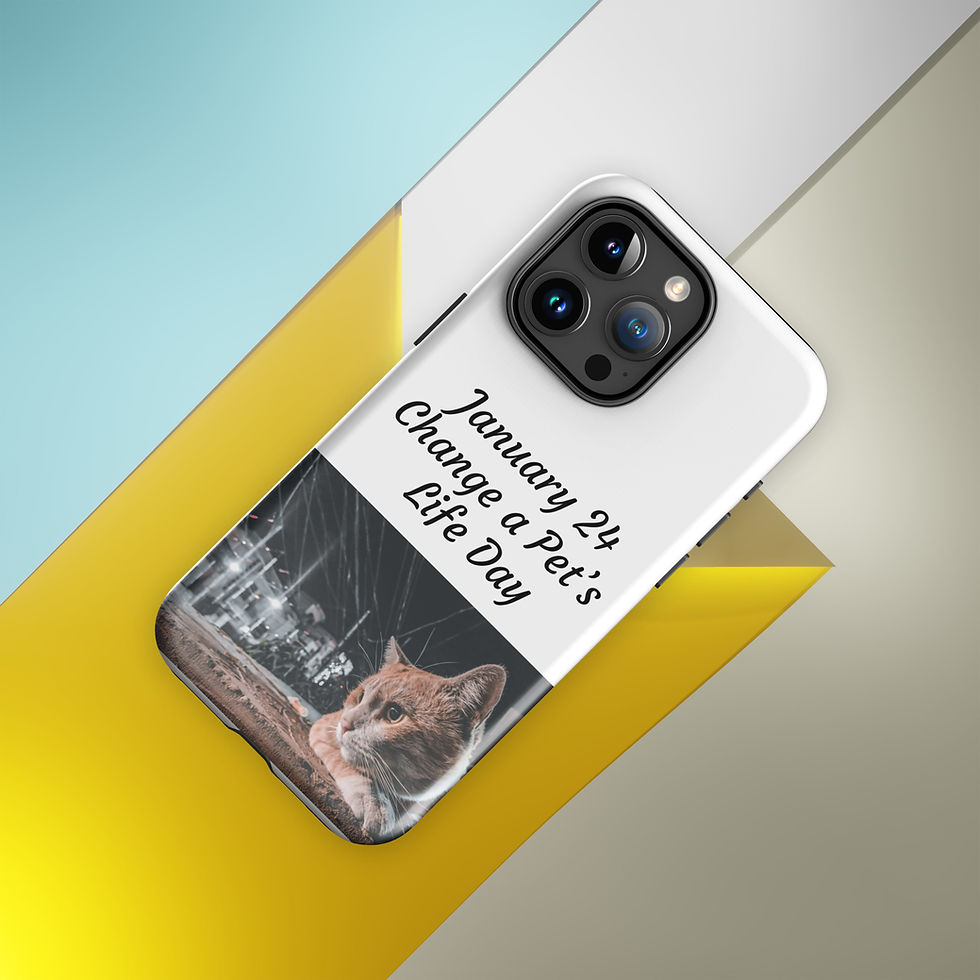 Thumbnail: Tough Case for iPhone® January 24 Change a Pet’s Life Day