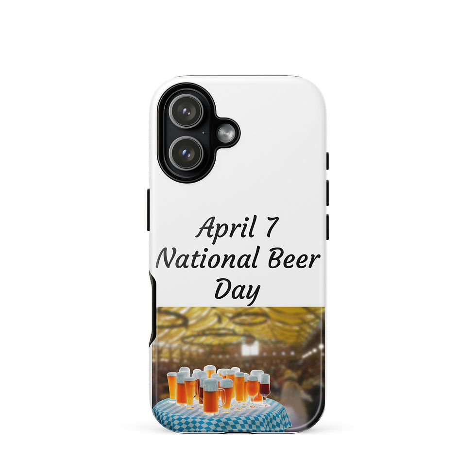 Thumbnail: Tough Case for iPhone® April 7 National Beer Day