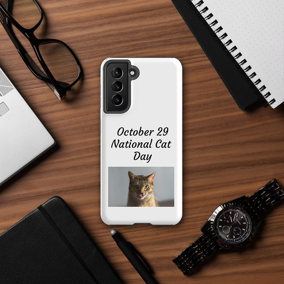 Thumbnail: Tough case for Samsung® October 29 National Cat Day