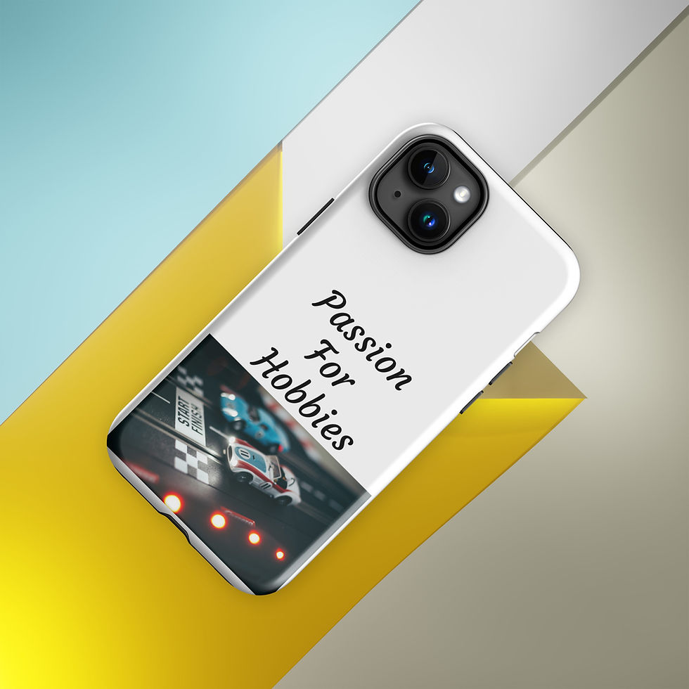 Thumbnail: Tough Case for iPhone® Passion for Hobbies