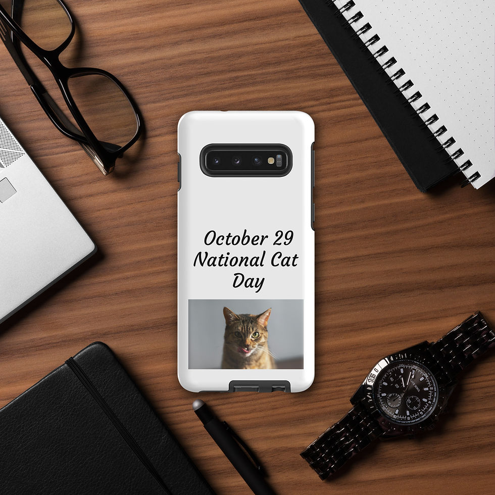 Thumbnail: Tough case for Samsung® October 29 National Cat Day