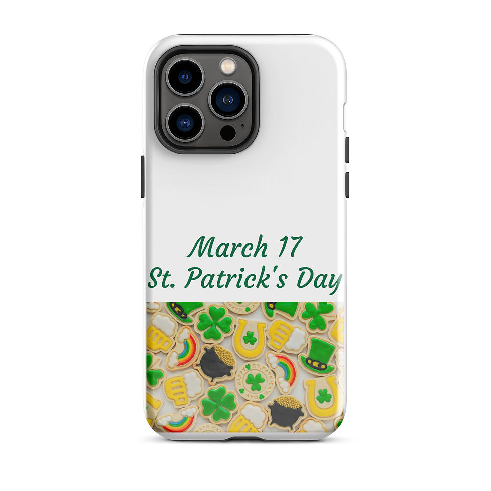 Thumbnail: Tough Case for iPhone® March 17 St. Patrick's Day