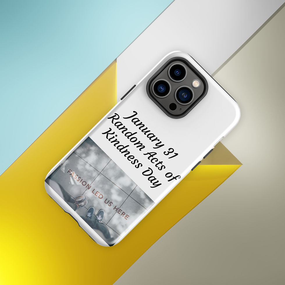 Thumbnail: Tough Case for iPhone® January 31 Random Acts of Kindness Day